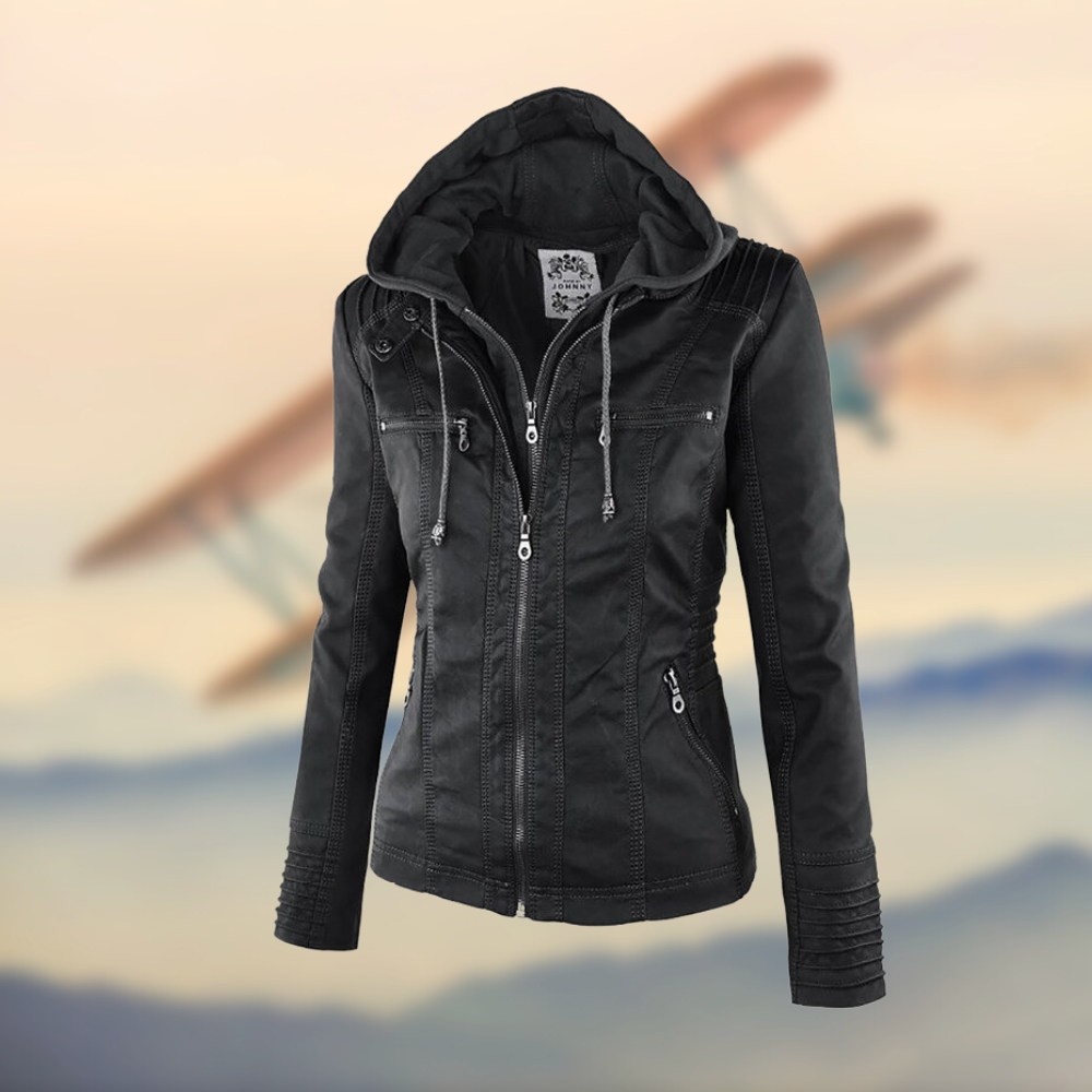 Mareen |  The elegant and unique leather jacket