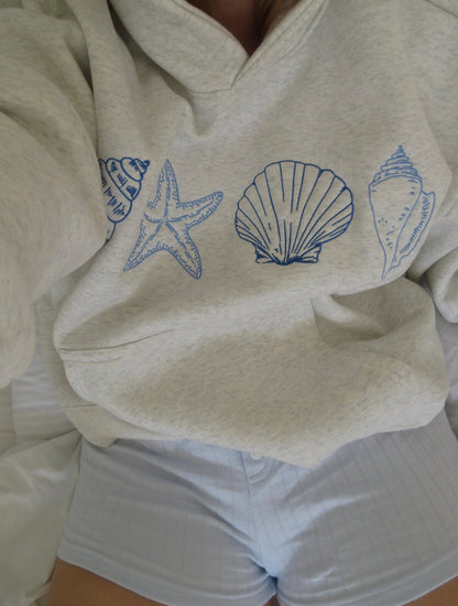 Amy | Unisex-Sweatshirt mit Muscheln