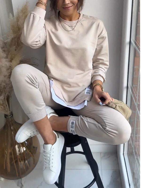 Emma - Bequemes Sweatshirt- und Hosenset für Damen